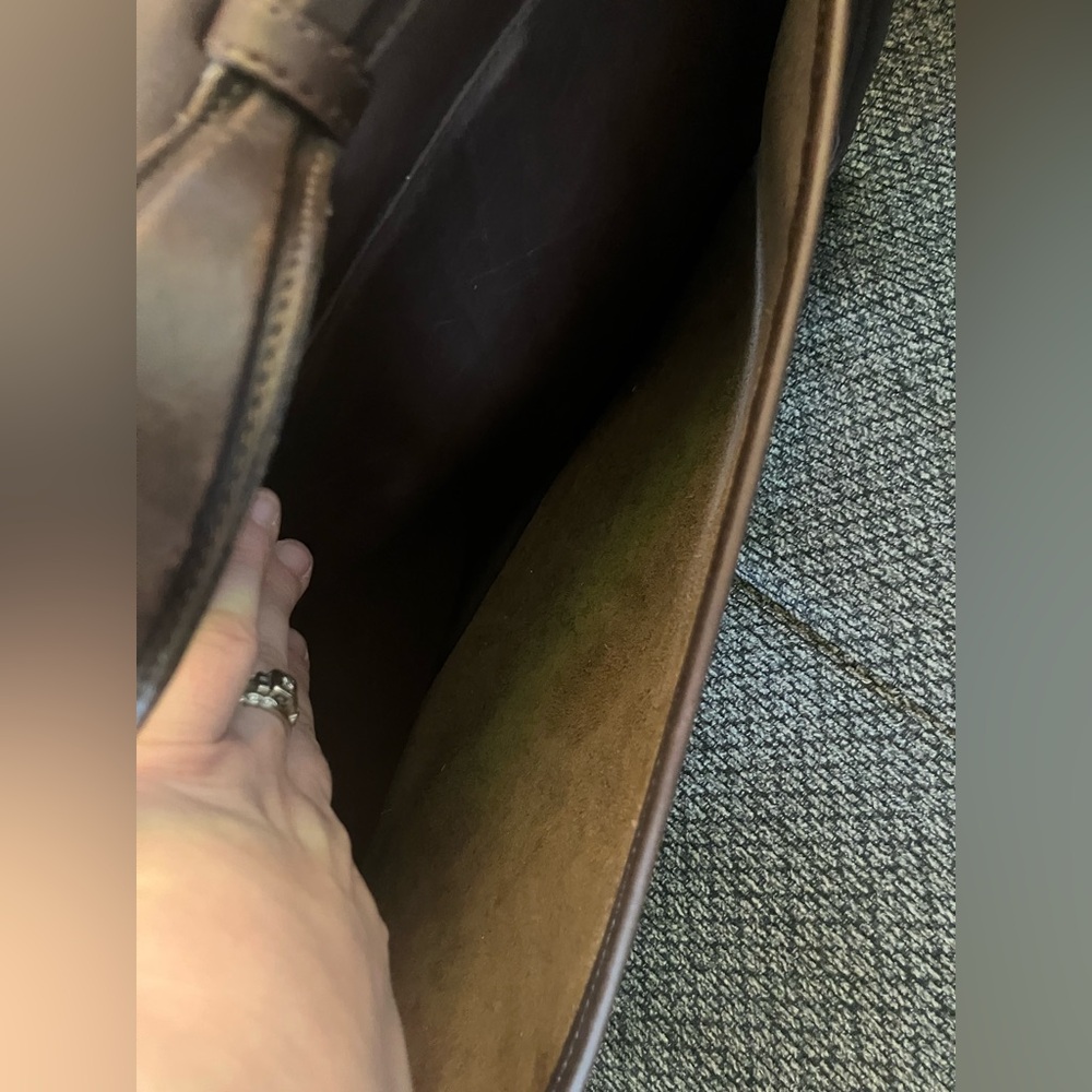 Vintage Coach 0178-30 leather  Lexington in mahogany top handle pre 1994 - Picture 15 of 16